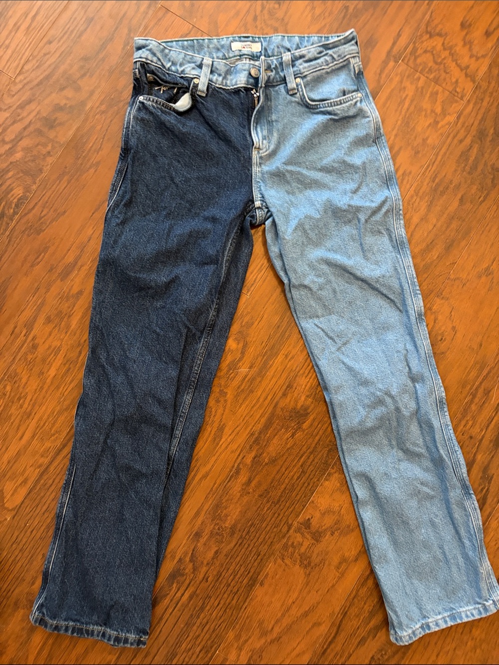 Tommy Hilfiger Two-Tone Blue Denim Jeans